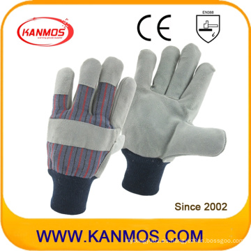 Guantes de trabajo de seguridad industrial de piel de vaca (11019)